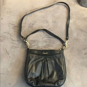 Black Coach Purse/Satchel Gently Used